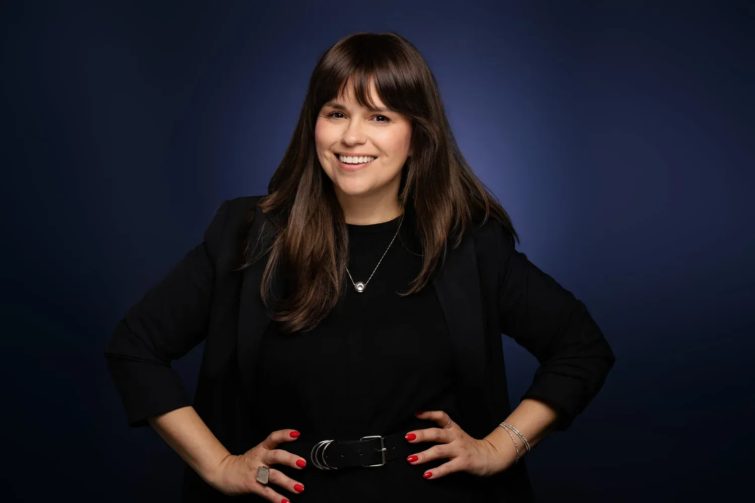 Lucero Valle in a professional studio portrait